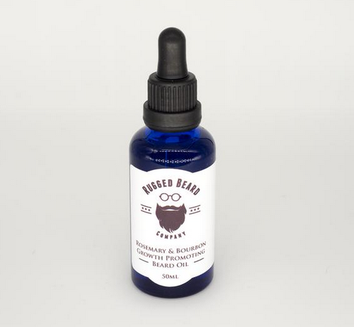 New Product Alert! Rosemary and Bourbon Growth promoting Beard Oil.