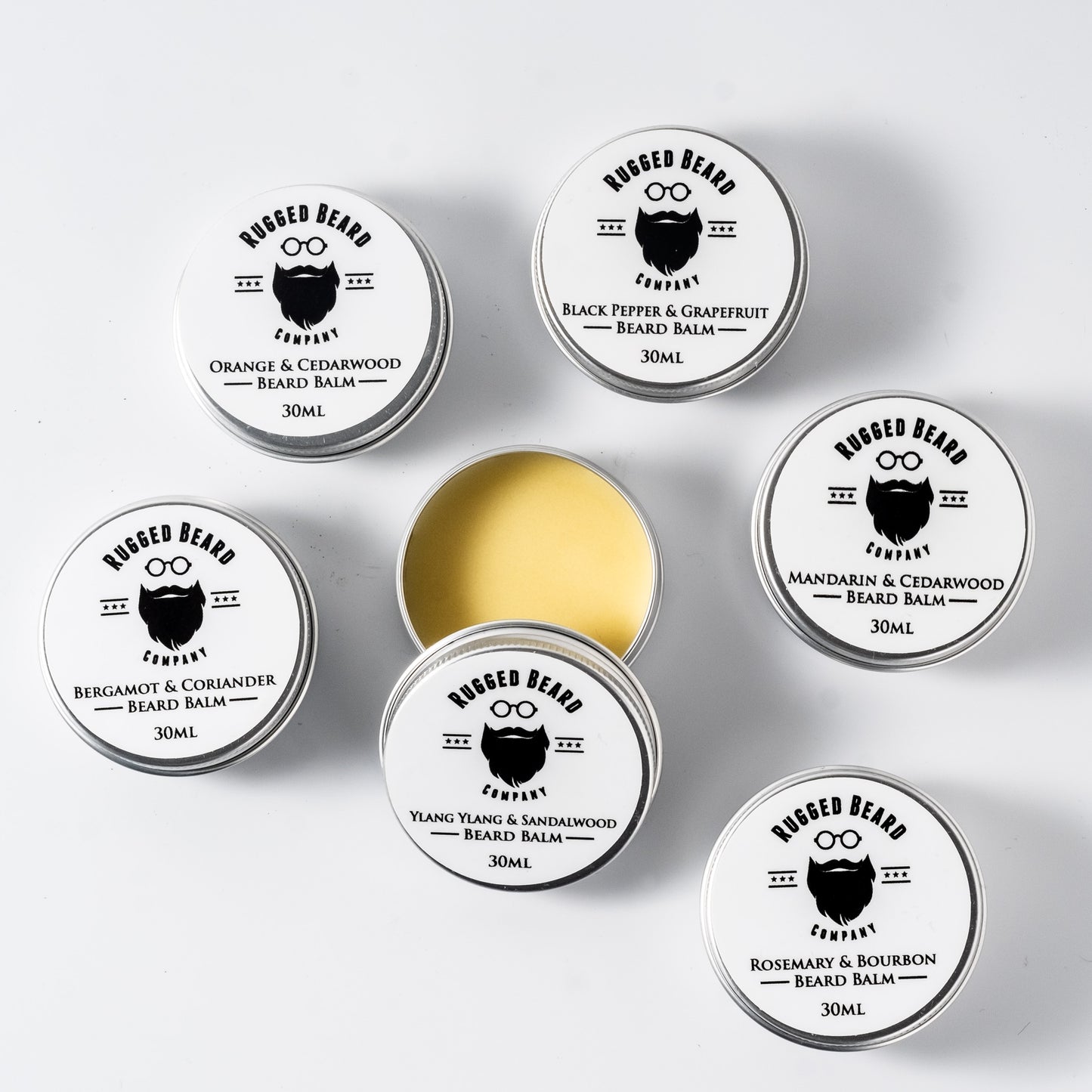 Beard Balm Sampler Set 6 - 30ml