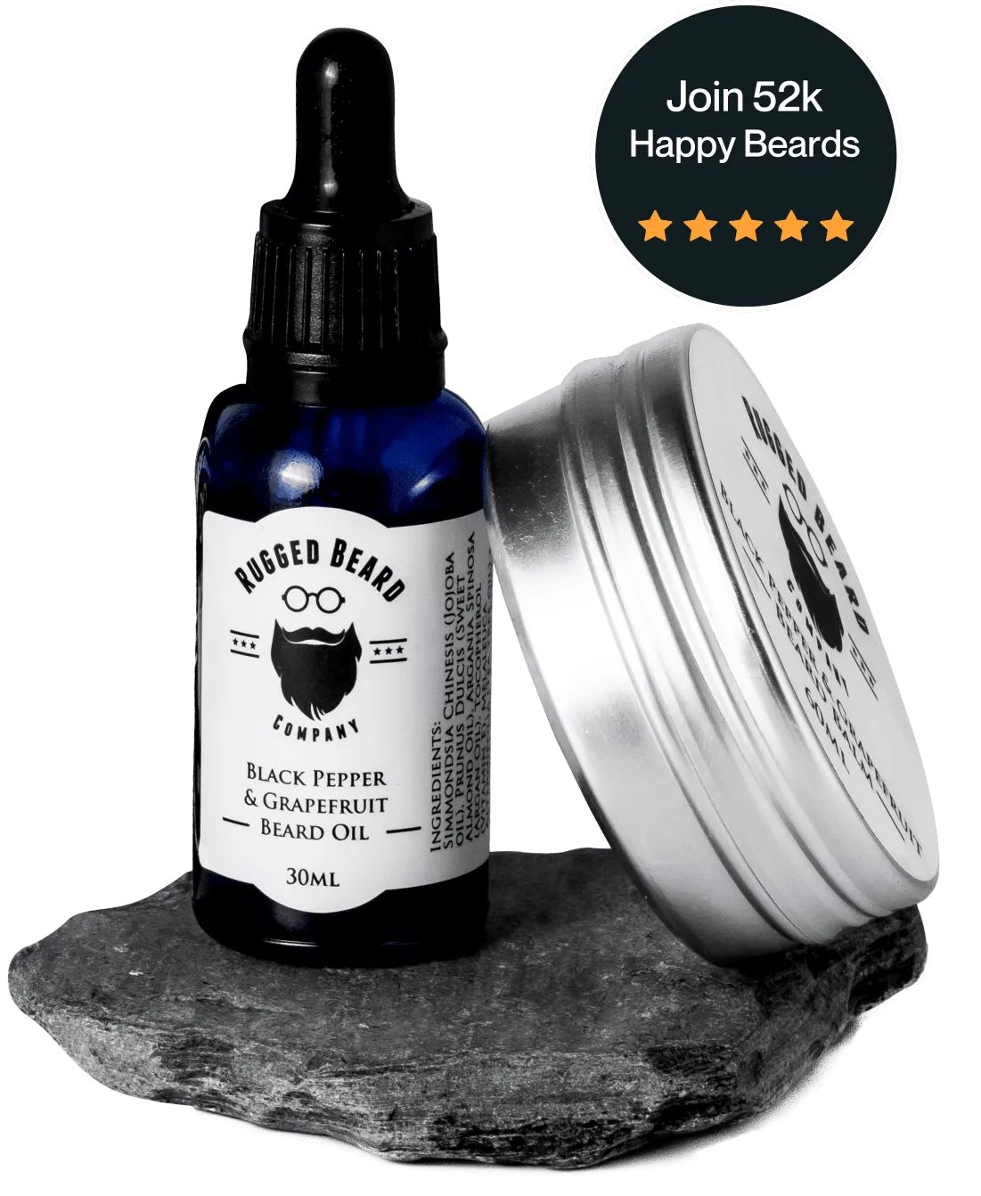 Beard Combo - 30ML Oil x 60ML Balm