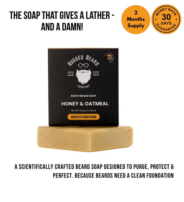 Roots Beard Soap - Honey & Oatmeal