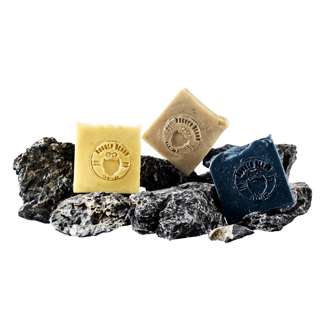 Rugged Terrain Trio 3x 140g soap bar