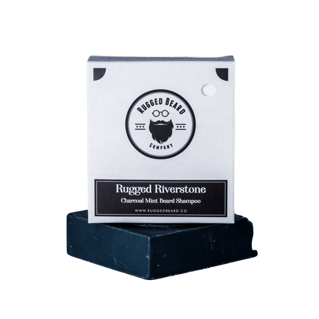 Rugged Riverstone (Charcoal Mint)  Beard Shampoo