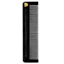 Black Acetate Beard Comb